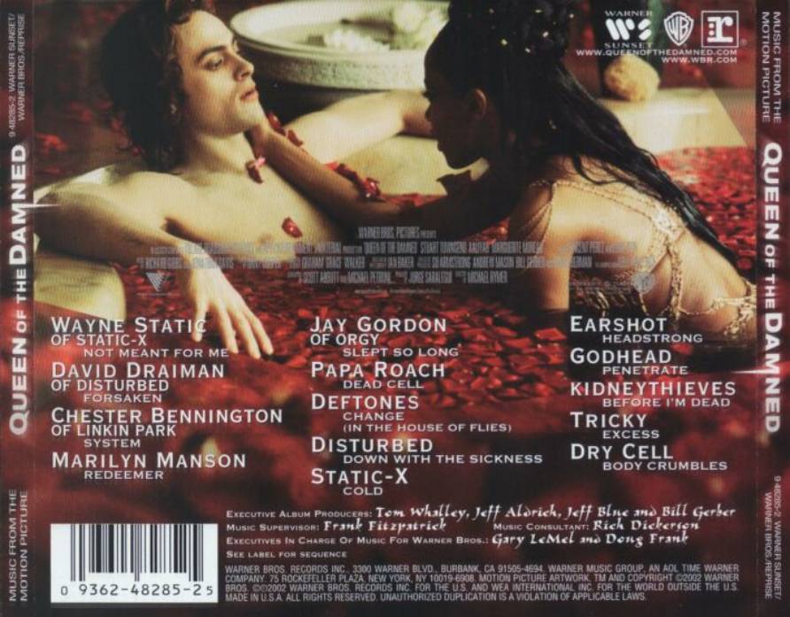 Queen Of The Damned  Soundtrack : Back